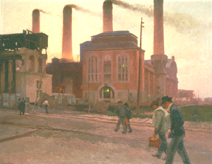 Usina, de Po Collivadino, 1910. (Museo de Artes Plsticas Eduardo Svori