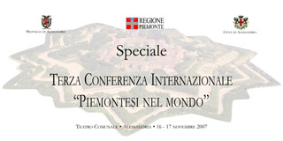 TERZA CONFERENZA INTERNAZIONALE PIEMONTESI NEL MONDO